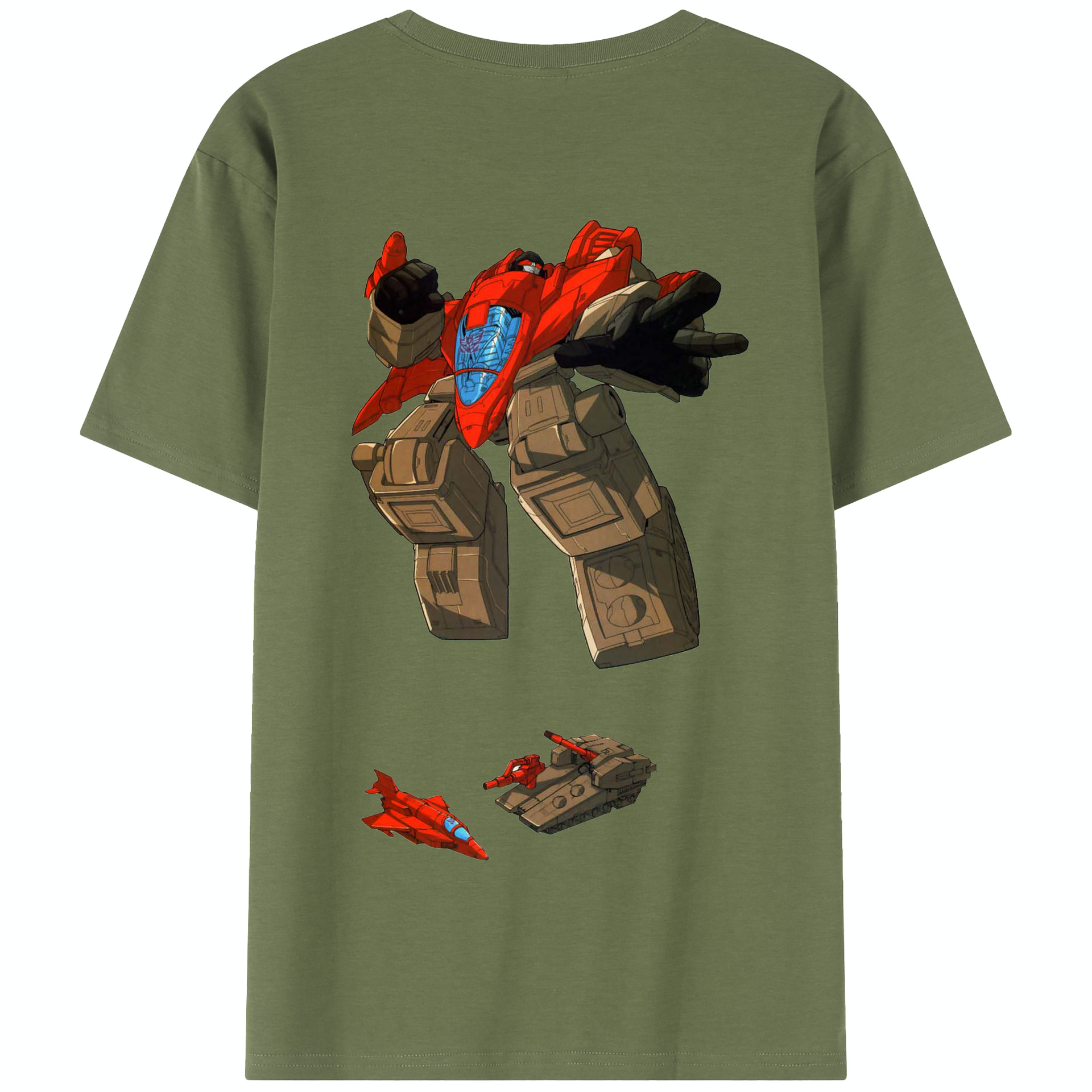 （画像用）  綿100％半袖Tシャツ（背面プリント）